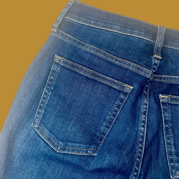 J. Crew ‘9” Vintage Slim Straight Leg Jeans’ in Dark Wash Size 25 Style #BA616 - Picture 13 of 16